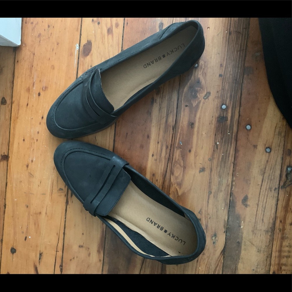 Lucky Brand Black Flats